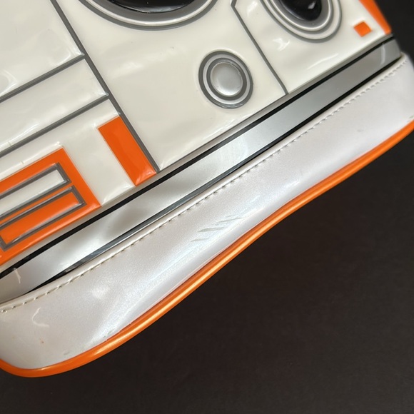 Loungefly Star Wars Orange and White Dome Bag - Picture 14 of 17